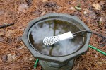Birdbath with heater